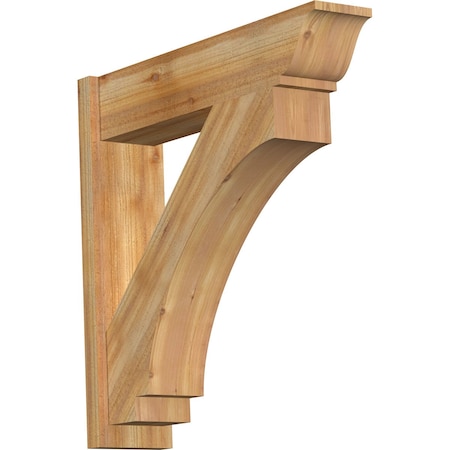 Ekena Millwork Imperial Traditional Rough Sawn Outlooker, Western Red Cedar, 8"W x 34"D x 34"H OUT08X34X34IMP01RWR